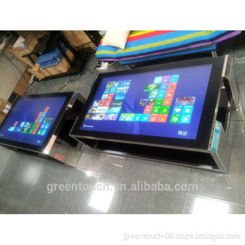46 " Waterproof Multi touch Interactive foil Bar Table for entertainment,advertising,presentations